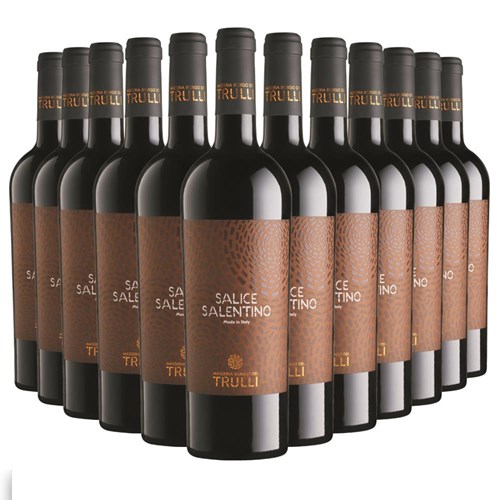 Case of 12 Trulli Salice Salentino DOP 75cl Red Wine